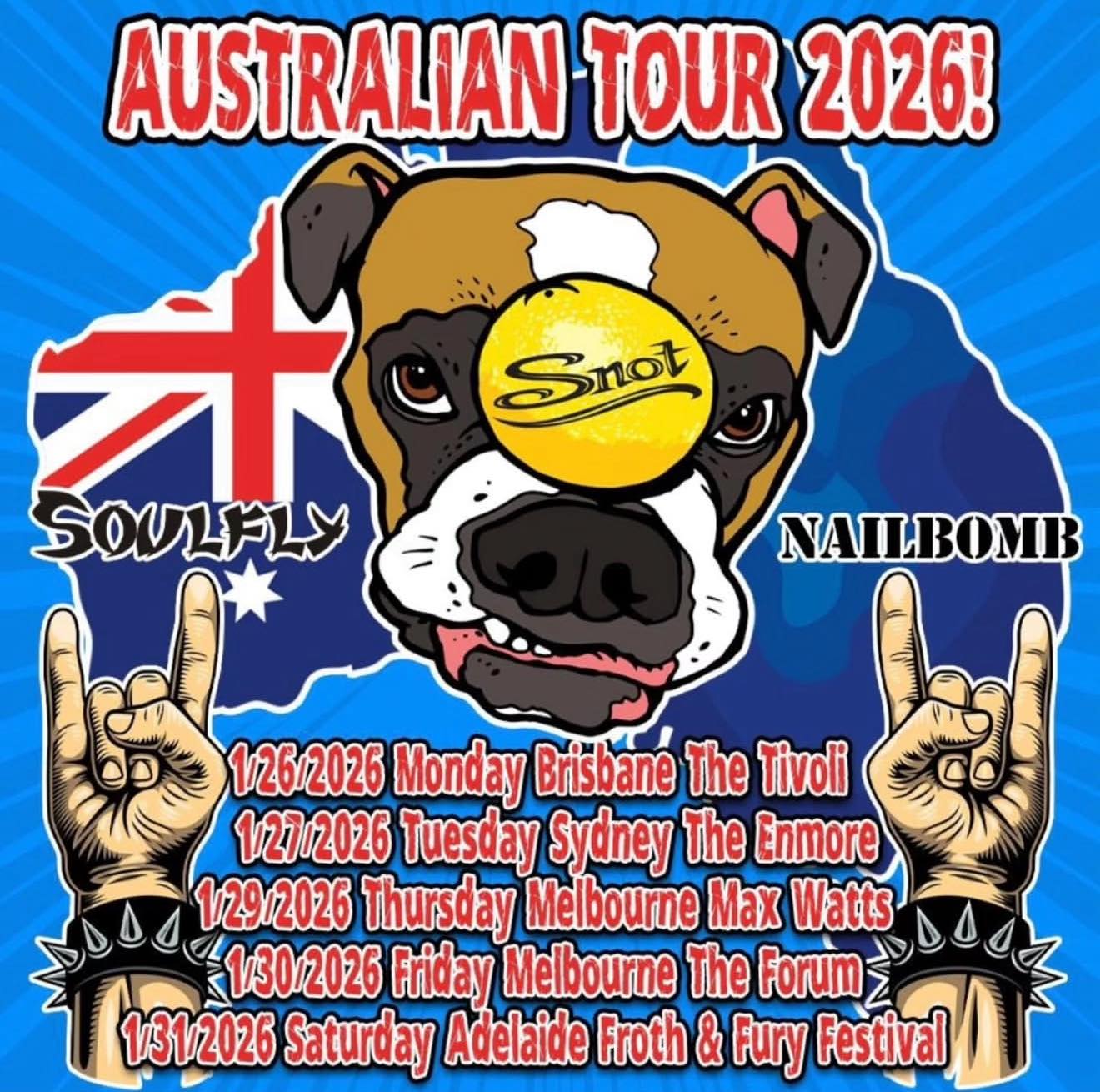 Snot Tour Poster 2026